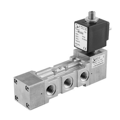 SOLENOID VALVES 5/2, 1/4″ NPT