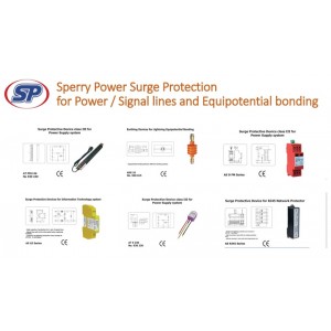 Power Surge Protection for Power/ Signal Lines and Equipotential Bonding