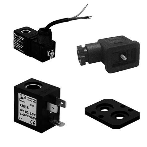 Solenoid coils and accessories series 514 – 515